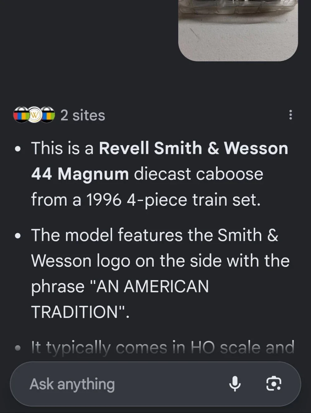 Revell smith wesson